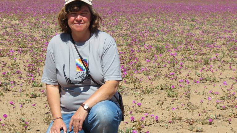 Agronomka sredi pu&scaron;čaveMagda Sturman, San Pedro de Atacama (Čile)