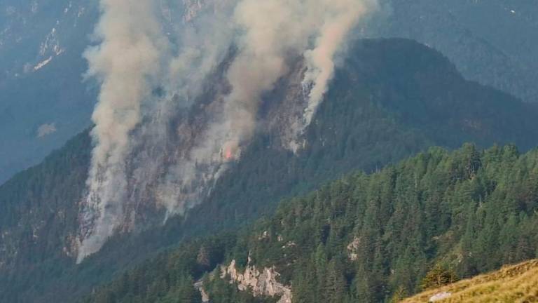Na Planji v občini Bovec ponovno izbruhnil požar