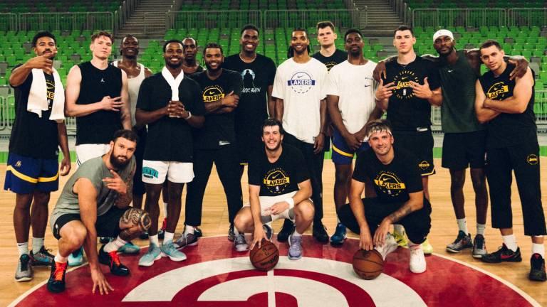 Lakersi so končali obisk v Sloveniji