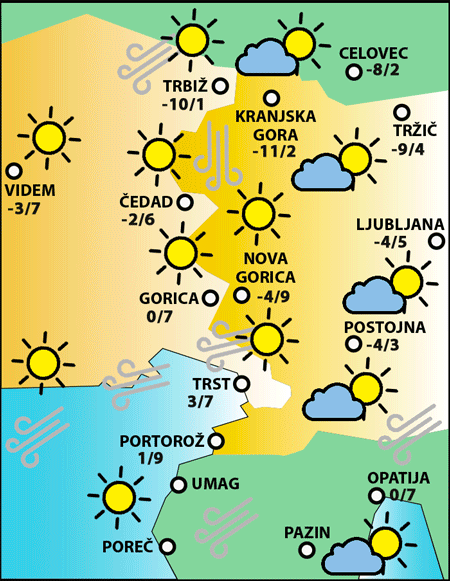 Nedelja, 12. januarja 2025