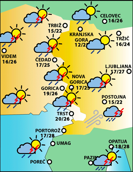 Ponedeljek, 7. julija 2025