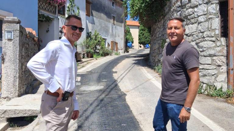 Cesta med Križem in Brojnico spet prevozna