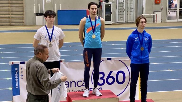 Gabriel Tavcar z najboljšimi italijanskimi sprinterji