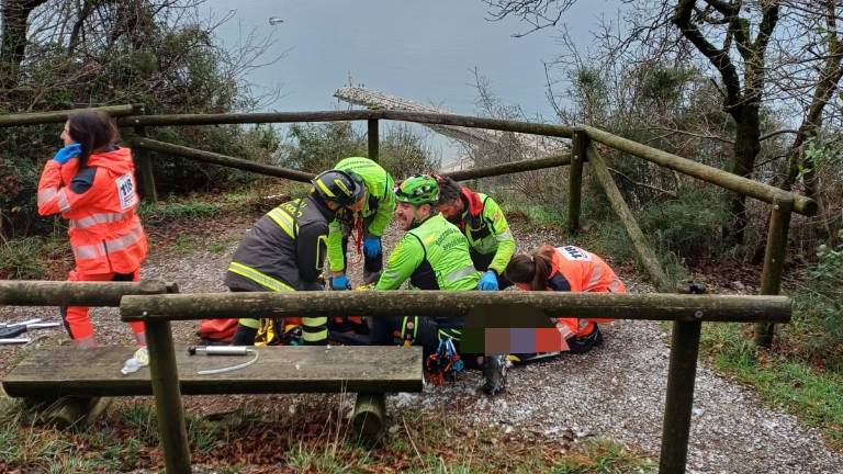 Na Rilkejevi pešpoti se je onesvestila