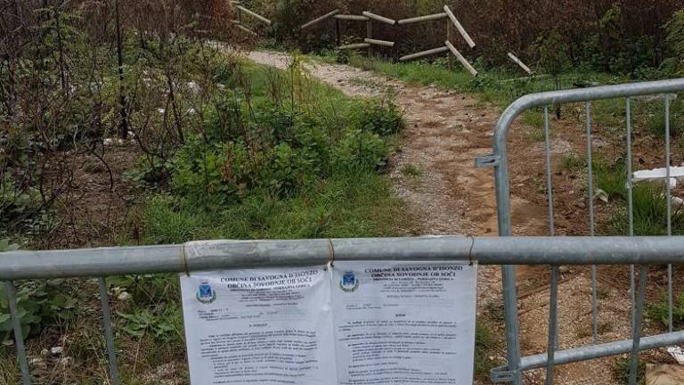 Požar prizadel tudi zgodovinsko pot