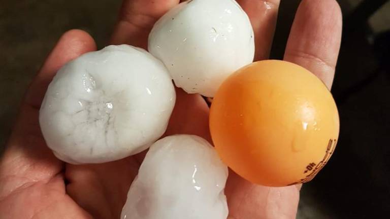 Na Goriškem ogromna škoda zaradi vremenske ujme