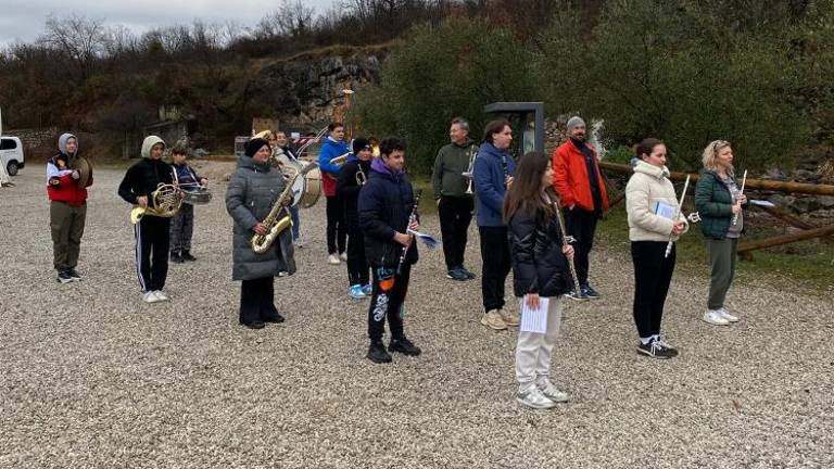 Z orkestrom Kras iz Doberdoba tudi godbeniki s Tržaškega