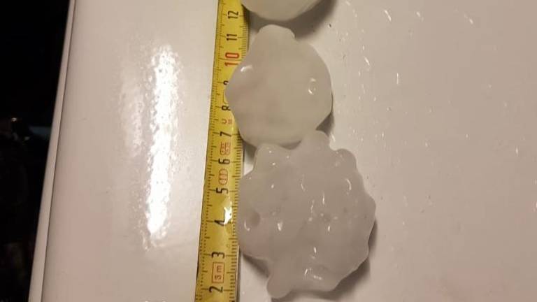 Na Goriškem ogromna škoda zaradi vremenske ujme