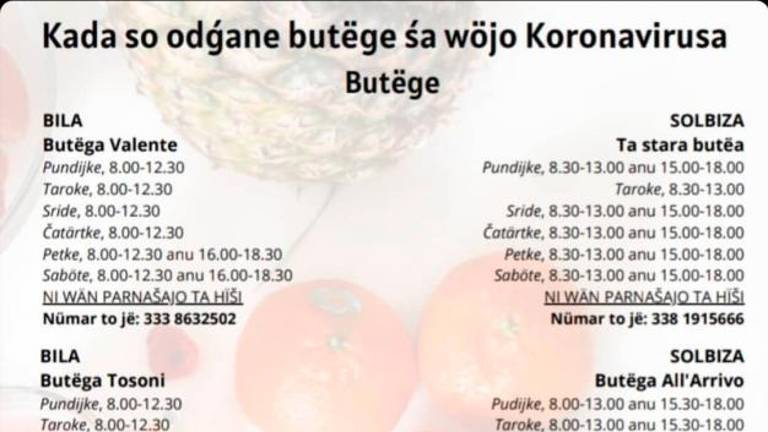 Rezijanščina v času epidemije