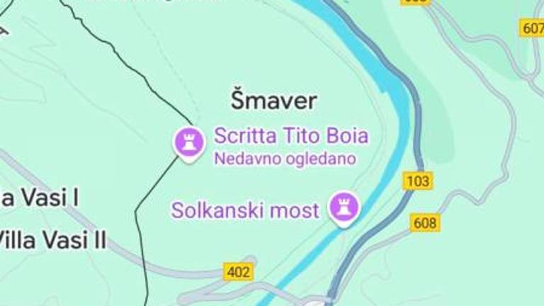 Na Googlovi aplikaciji je Tito »krvnik«