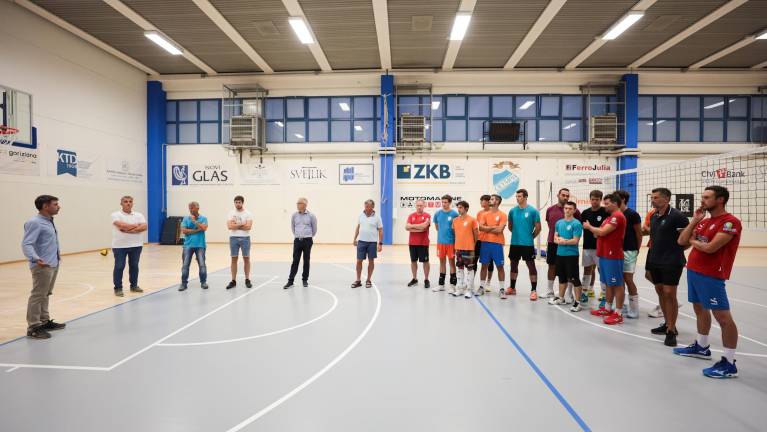 Nov parket v telovadnici Mirka Špacapana