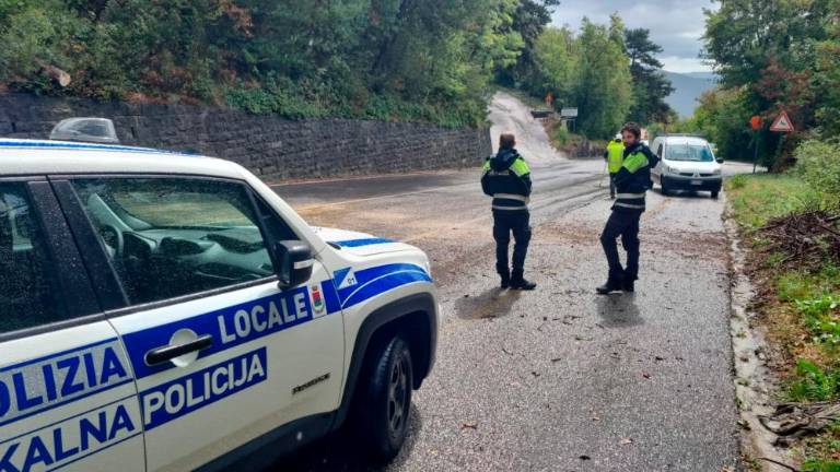 Tudi danes zaradi dežja ni šlo brez posledic