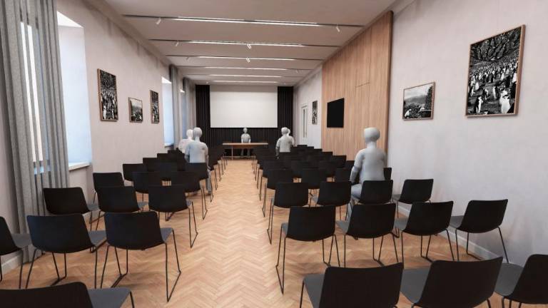 Peterlinova dvorana v novi preobleki