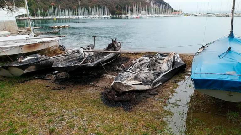 Požar uničil štiri plovila društva Pietas Julia
