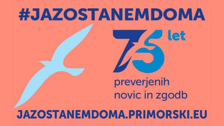 #jazostanemdoma: Prost dostop do digitalne izdaje Primorskega dnevnika
