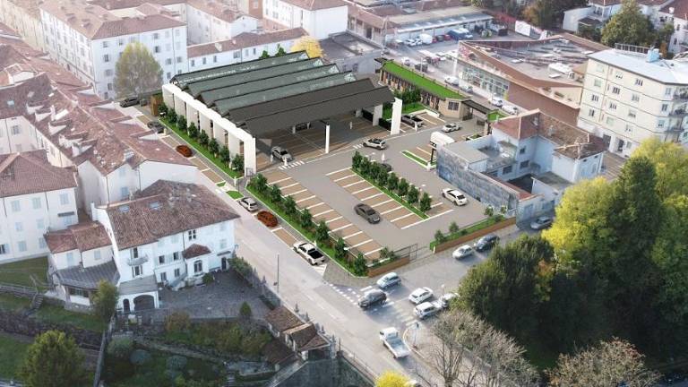 Parkirišče bodo zasedli gradbinci