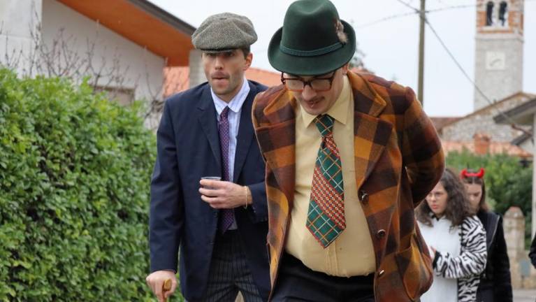 Na goriškem Krasu skrbno negujejo pustno dediščino (FOTO)