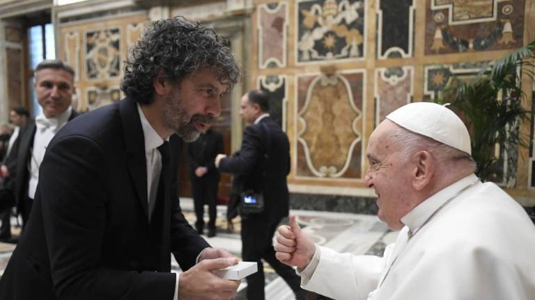 Goriški violinist igral za papeža