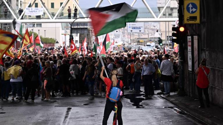 V Italiji množični protesti za Gazo