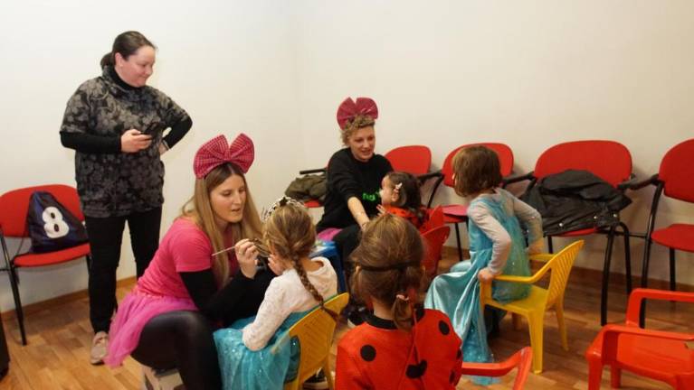 Otroci rajali tudi na Goriškem