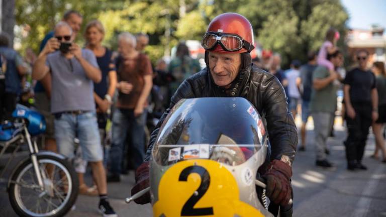 Motociklisti so se spomnili časov, ko so rušili mejo