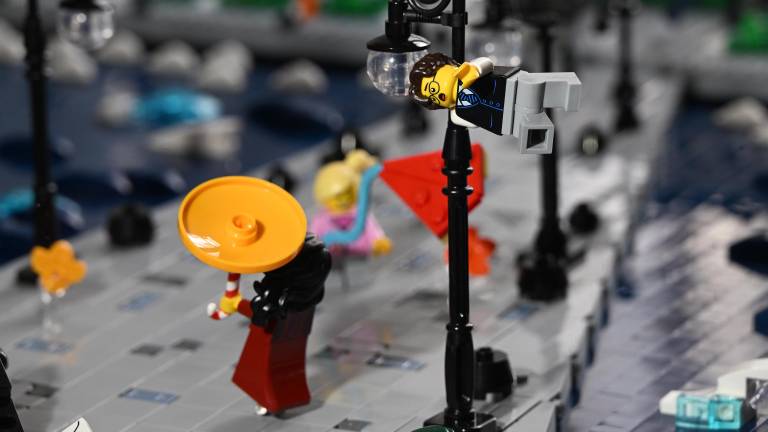 Devinski grad so sestavili iz 132.260 lego kock