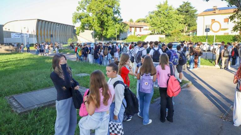 Goriški višješolci že sedli v šolske klopi