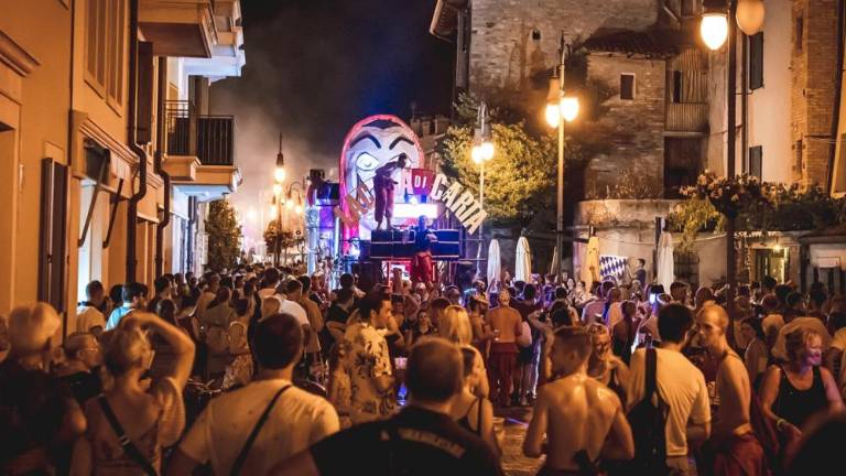 Gradeški pust z množično udeležbo iz slovenskih vasi