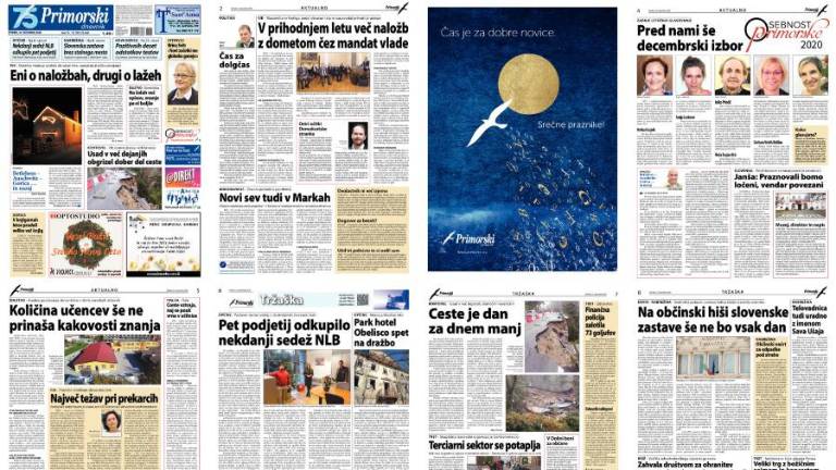 Primorski dnevnik danes prvič s polnobarvnim tiskom