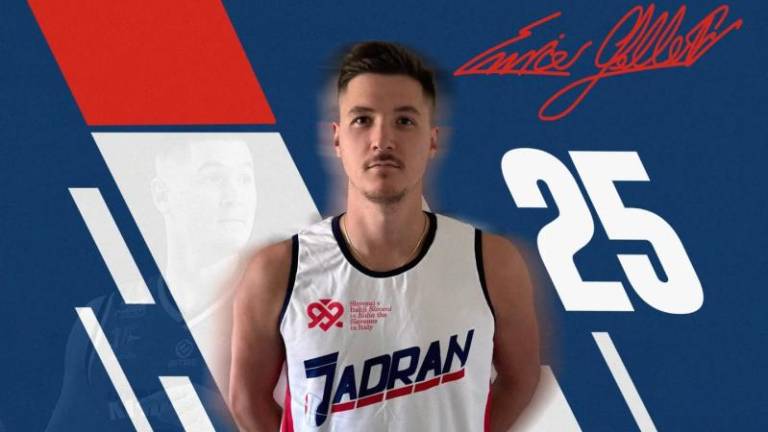 Jadran okrepil še vsestranski Enrico Gobbato