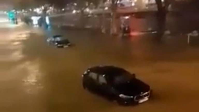 V silovitem nalivu na Reki umrl moški