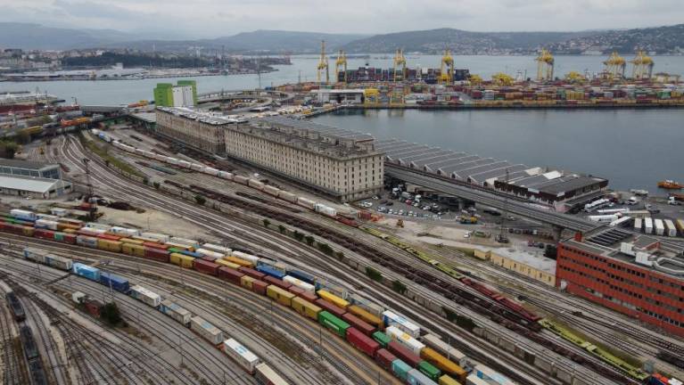 Železniški promet za trajnost pristanišča