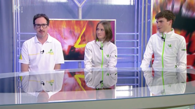 Športel o teku in orienteeringu pri Gaji