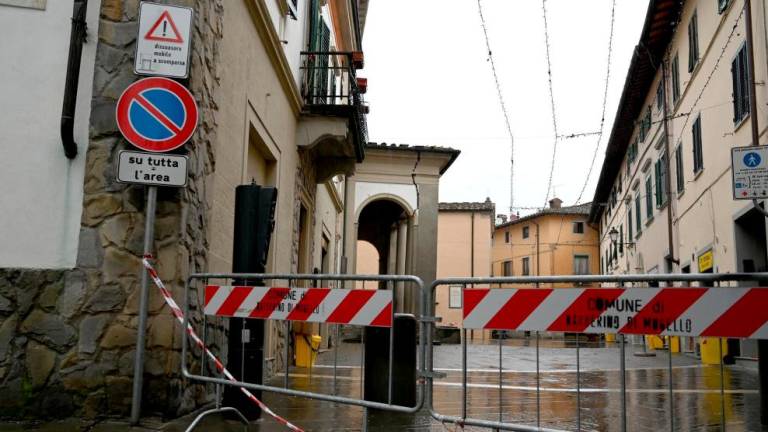 Potres v bližini Firenc