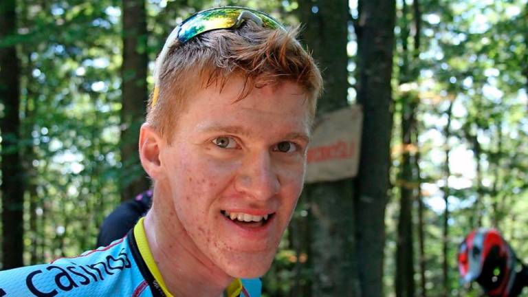 Primorski kolesar Kristjan Kumar padel na dopinškem testu
