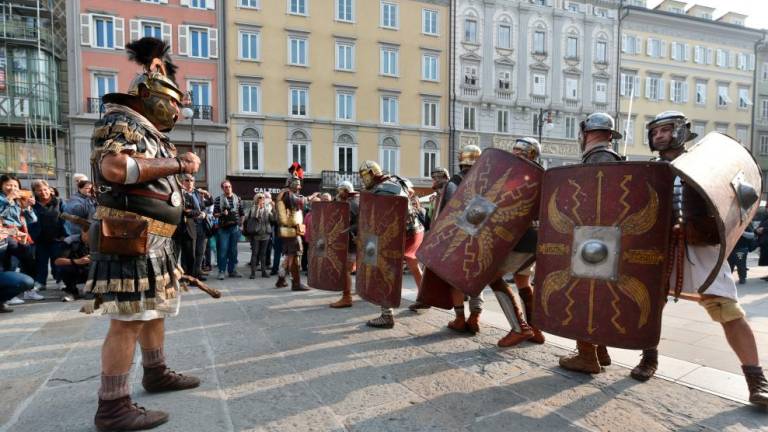 Rimski legionarji se vračajo v Trst