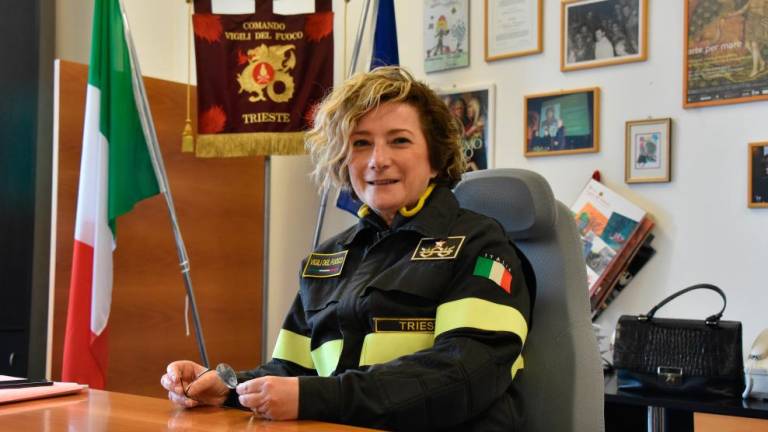 Natalia Restuccia, prva poveljnica gasilcev v Italiji