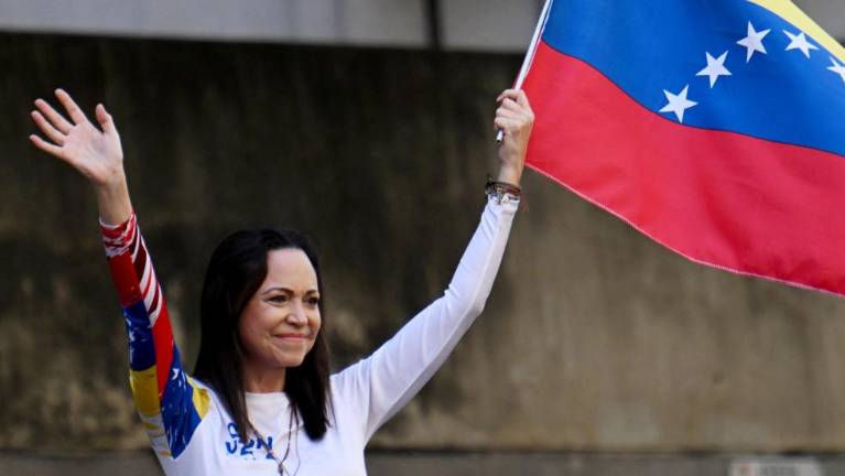 Nobelova nagrada za mir venezuelski borki Marii Corini Machado