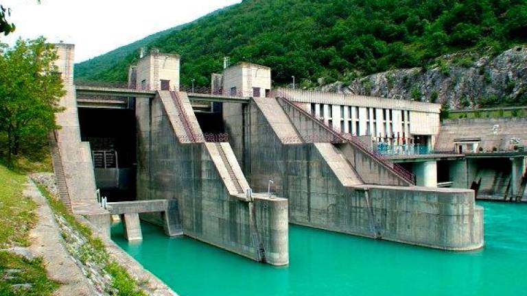 Proizvodnja elektrike slovenskih hidroelektrarn letos manjša