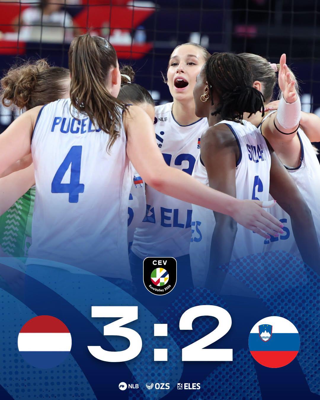 Italija v četrtfinalu, Sloveniji ni uspelo