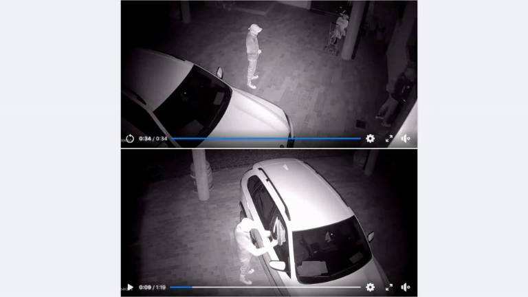 Tatovi spet na delu, tokrat so jih ujele kamere (video)