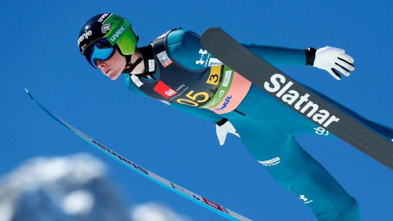 Slovenski orli bronasti v Planici