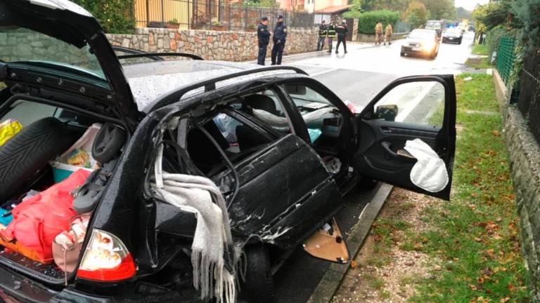 Čezmejno zasledovanje pri Bazovici, trije poškodovani