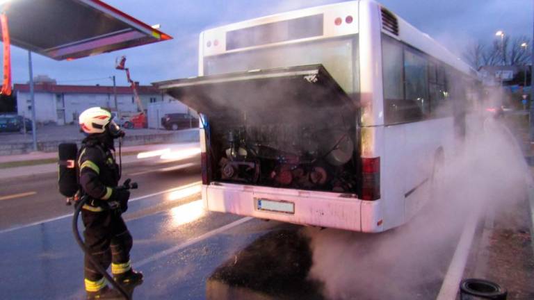 Zagorel poln avtobus v Novi Gorici
