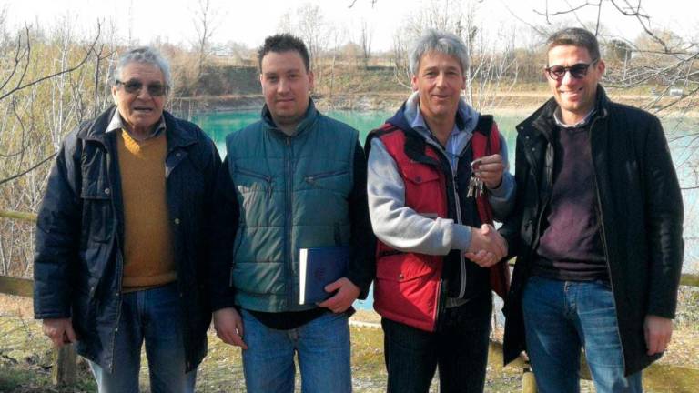 Sovodenjski ribiči imajo svoje jezero