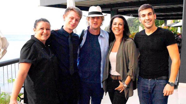 Owen Wilson se te dni mudi v Opatiji