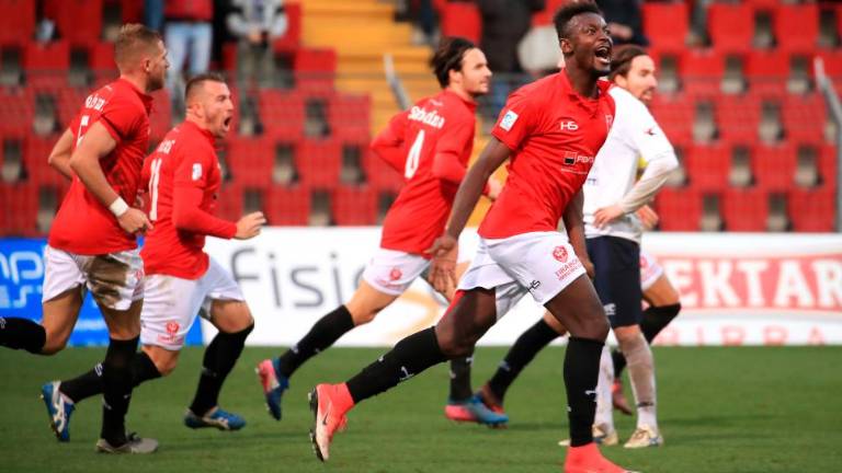 Triestina spet do zmage