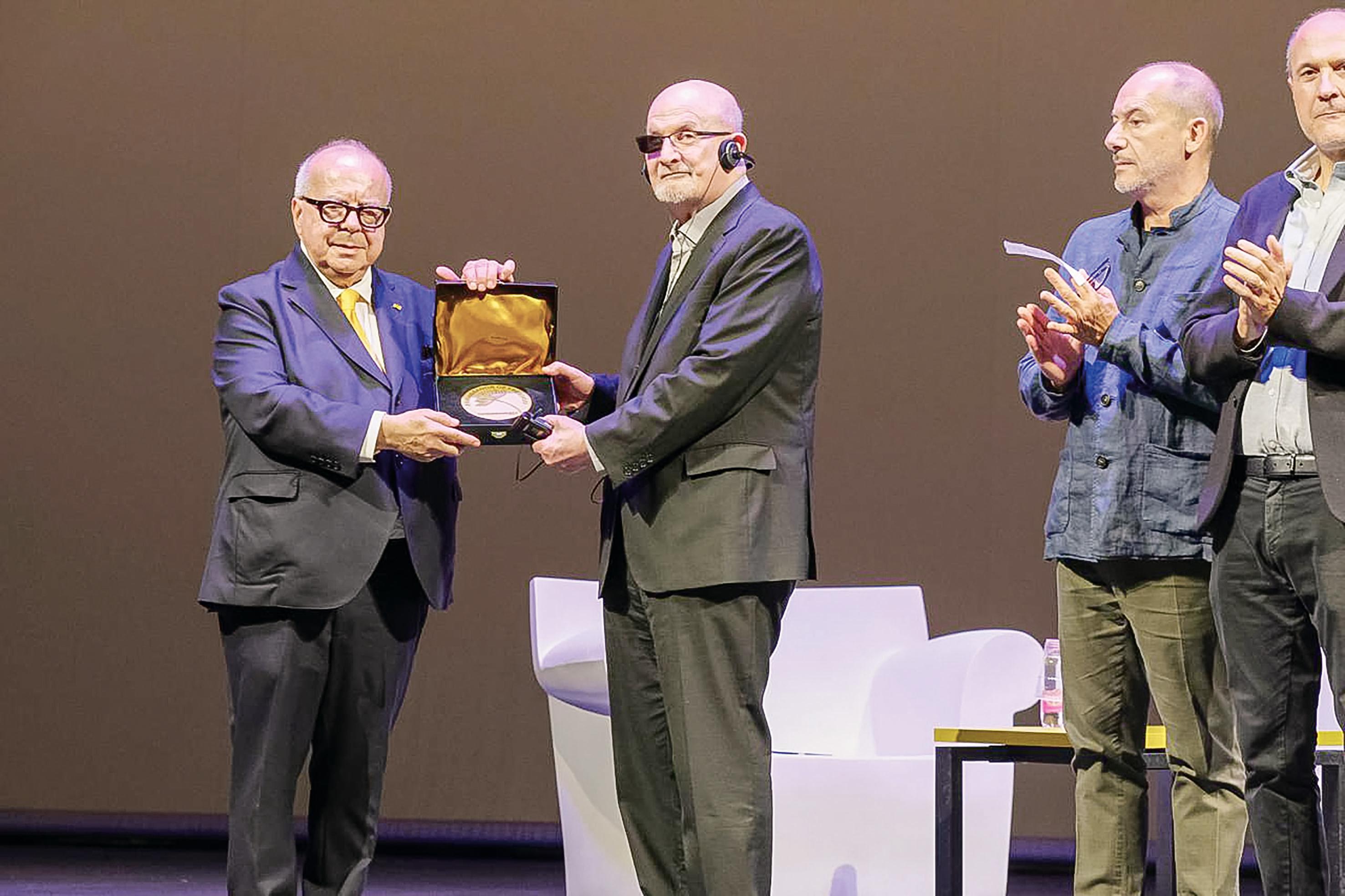 Salman Rushdie je prvi pordenonski Ambasador svobode