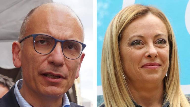 Letta na odprto morje, Meloni svari desno sredino