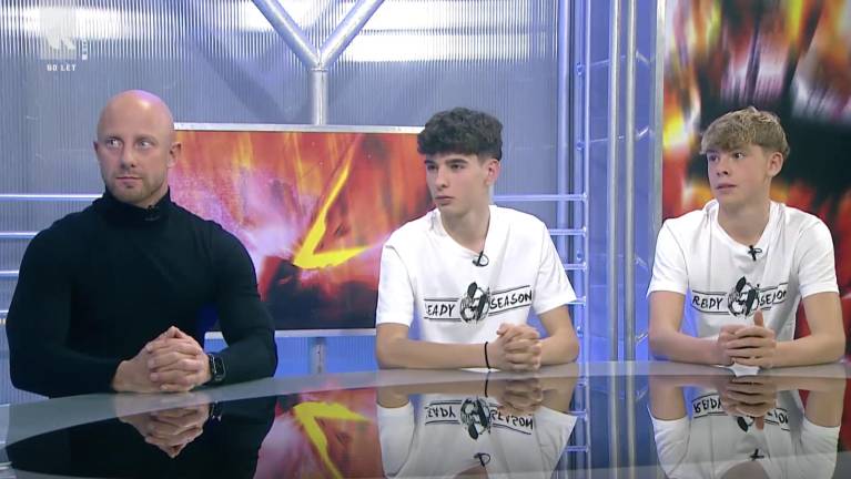 Športel z osebnim trenerjem Aljažem Miličem